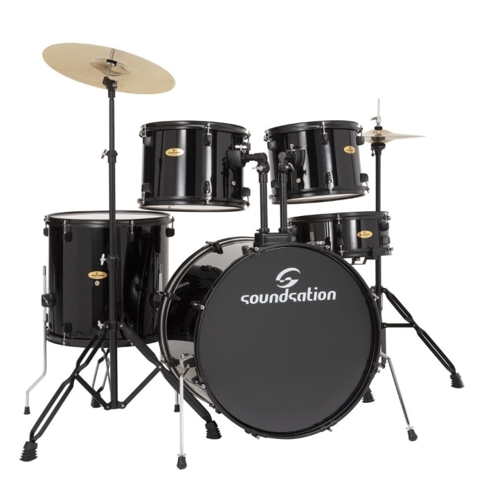 SOUNDSATION EDK22B-BK Batteria Acustica Nera