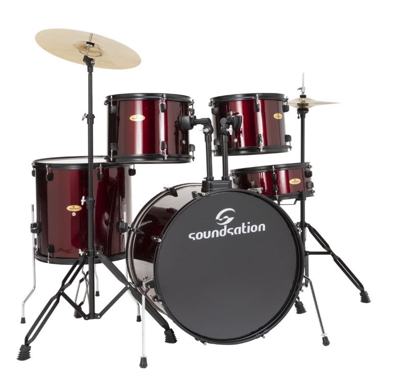 SOUNDSATION EDK22B-WR Batteria Acustica Wine Red