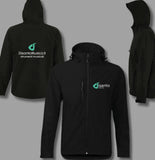 D'Isanto Musica Giacca Softshell Storm con cappuccio Brandizzata XL