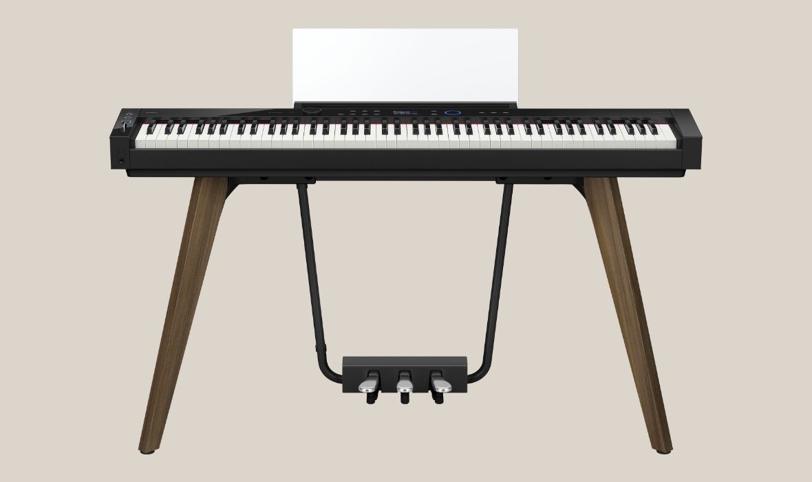Casio Privia PX-S7000 Pianoforte digitale nero con stand e pedaliera B-Stock