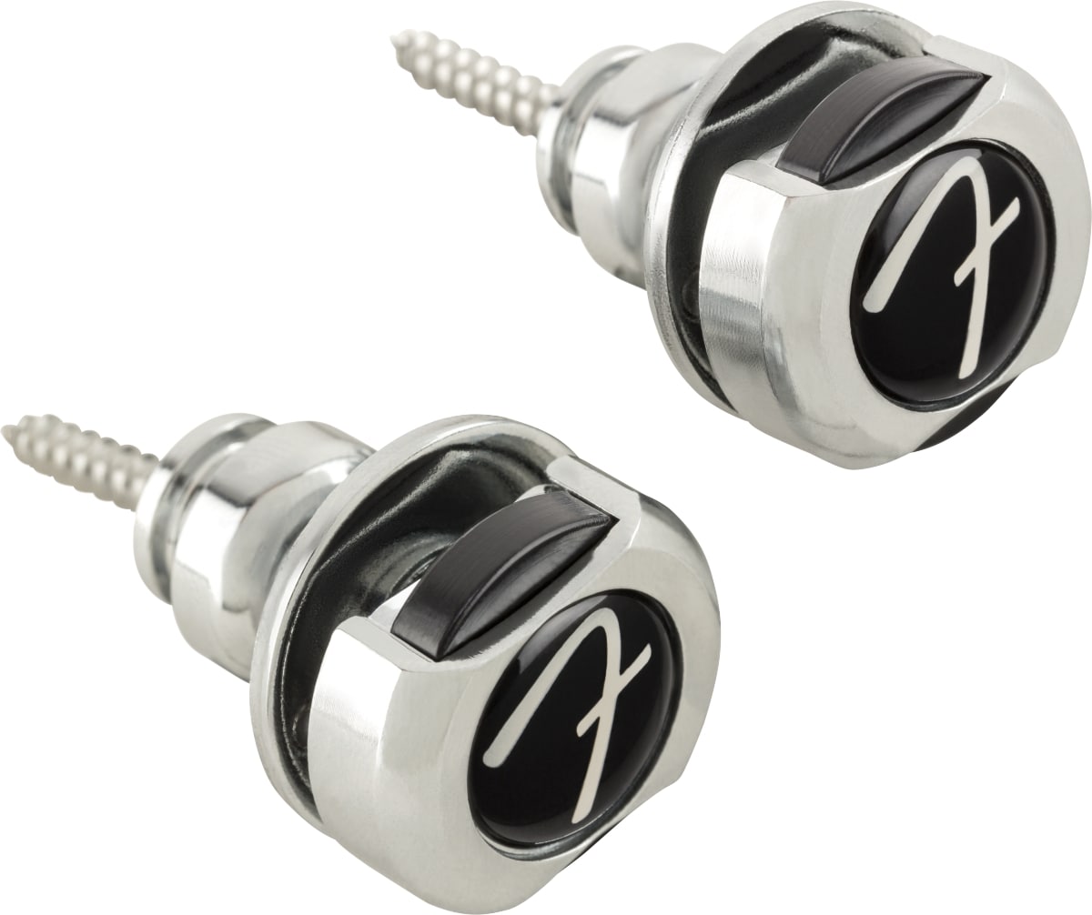Fender Infinity Strap Locks Chrome Ganci per tracolla