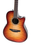 Ovation Celebrity Traditional Plus Mid-depth CS24X-7C-G Cognac Burst Chitarra Acustica Elettrificata