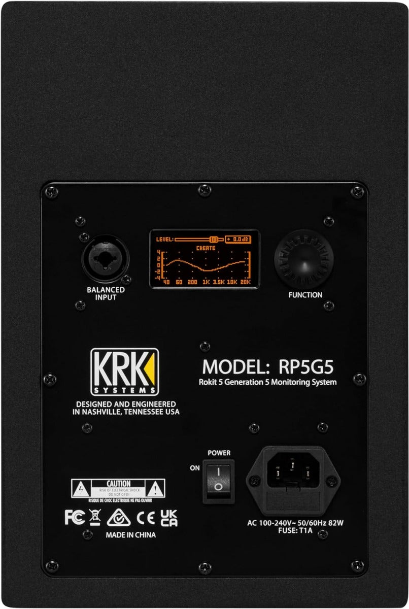KRK RP5 RoKit G5 displey