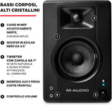 M-AUDIO BX4 BT Coppia di Monitor 4.5" Bluetooth 120W