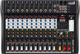 Italian Stage 2MIX12PRO Mixer 12 Canali con USB e Bluetooth
