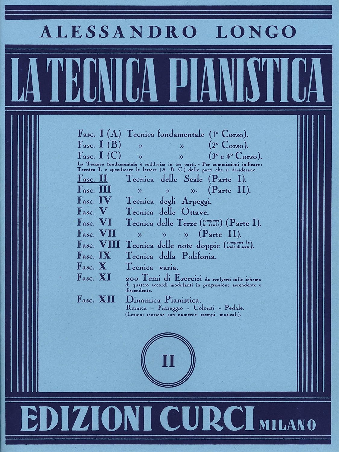 Alessandro Longo - La tecnica pianistica 2