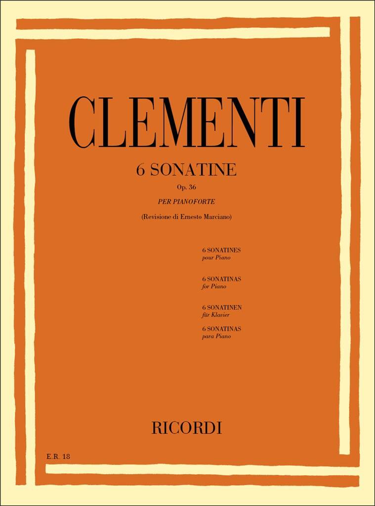 Muzio Clementi - 6 Sonatine Op. 36