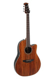 Ovation Celebrity Standard Exotic Mid Depth CS24P-FKOA-G Natural on Exotic Flamed Koa Chitarra acustica elettrificata