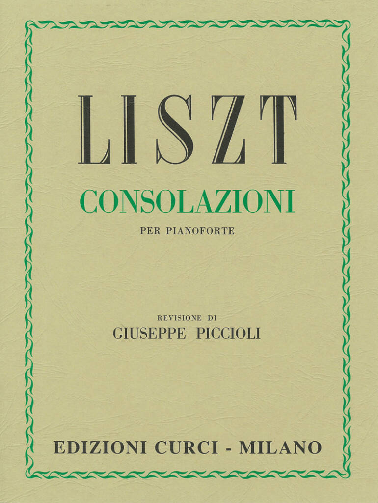 Giuseppe Piccioli - Consolazioni per Pianoforte