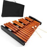 Xilofono 25 note in legno con borsa