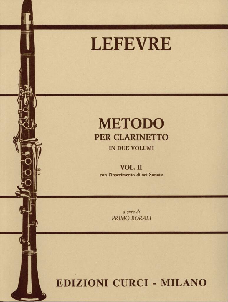 Lefevre - Metodo per clarinetto volume 2
