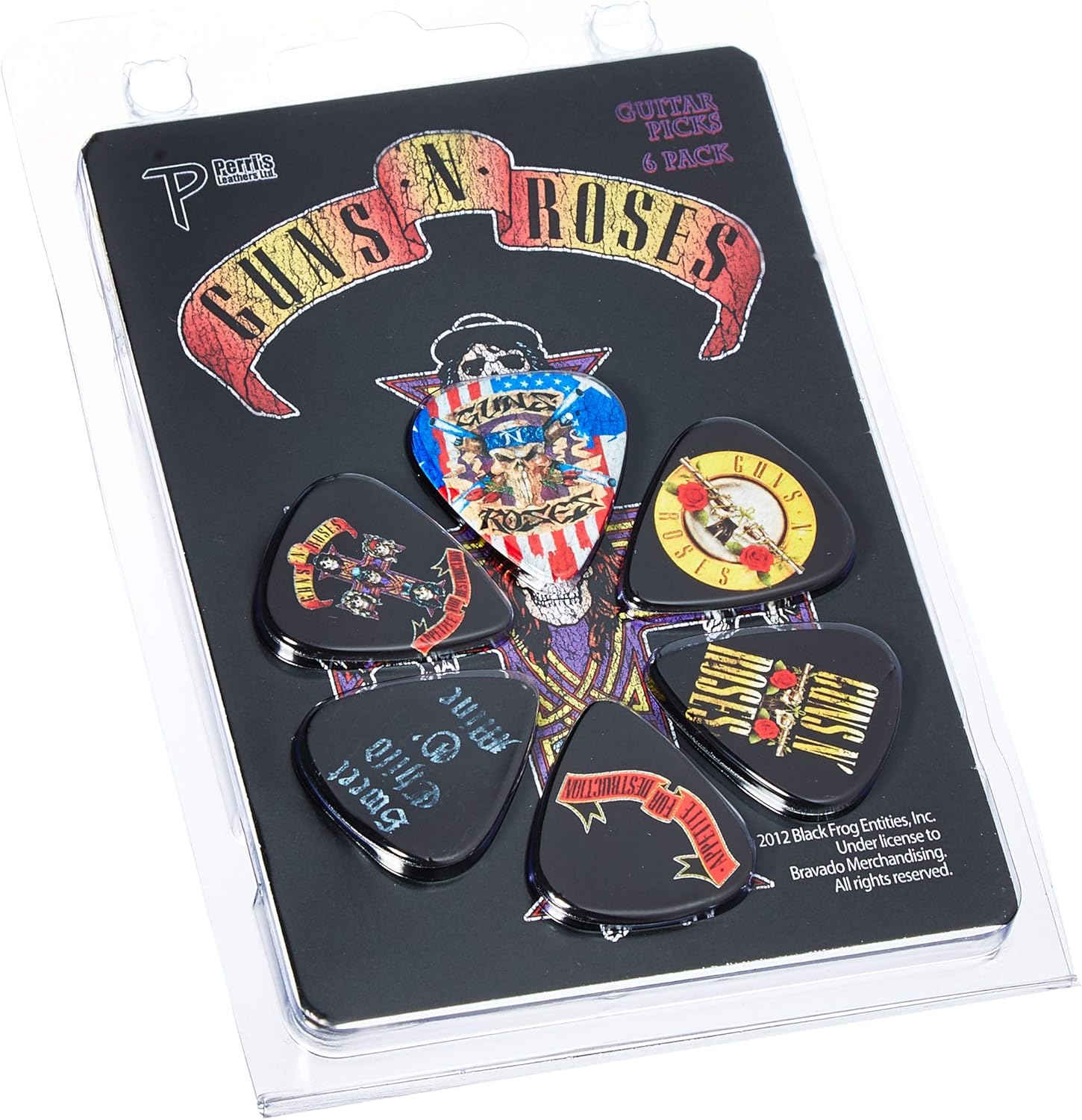 Perri's Leathers Ltd. - Motion Guitar Picks - Guns N' Roses Set 6 Plettri