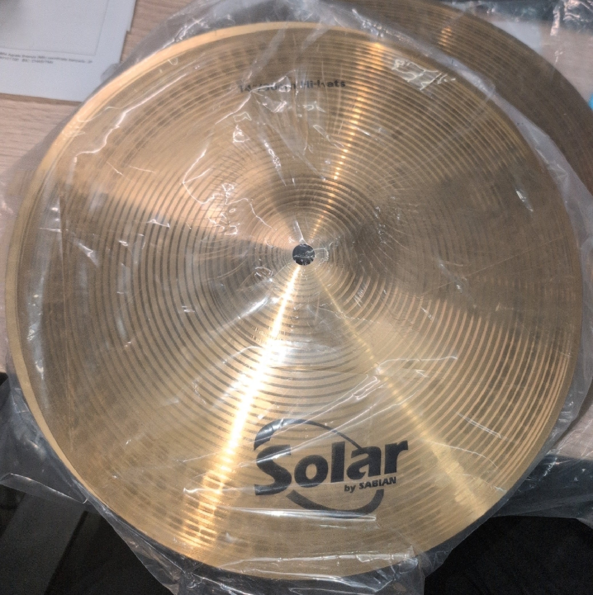 SABIAN Solar Hi-Hats 14"/36cm B-STOCK