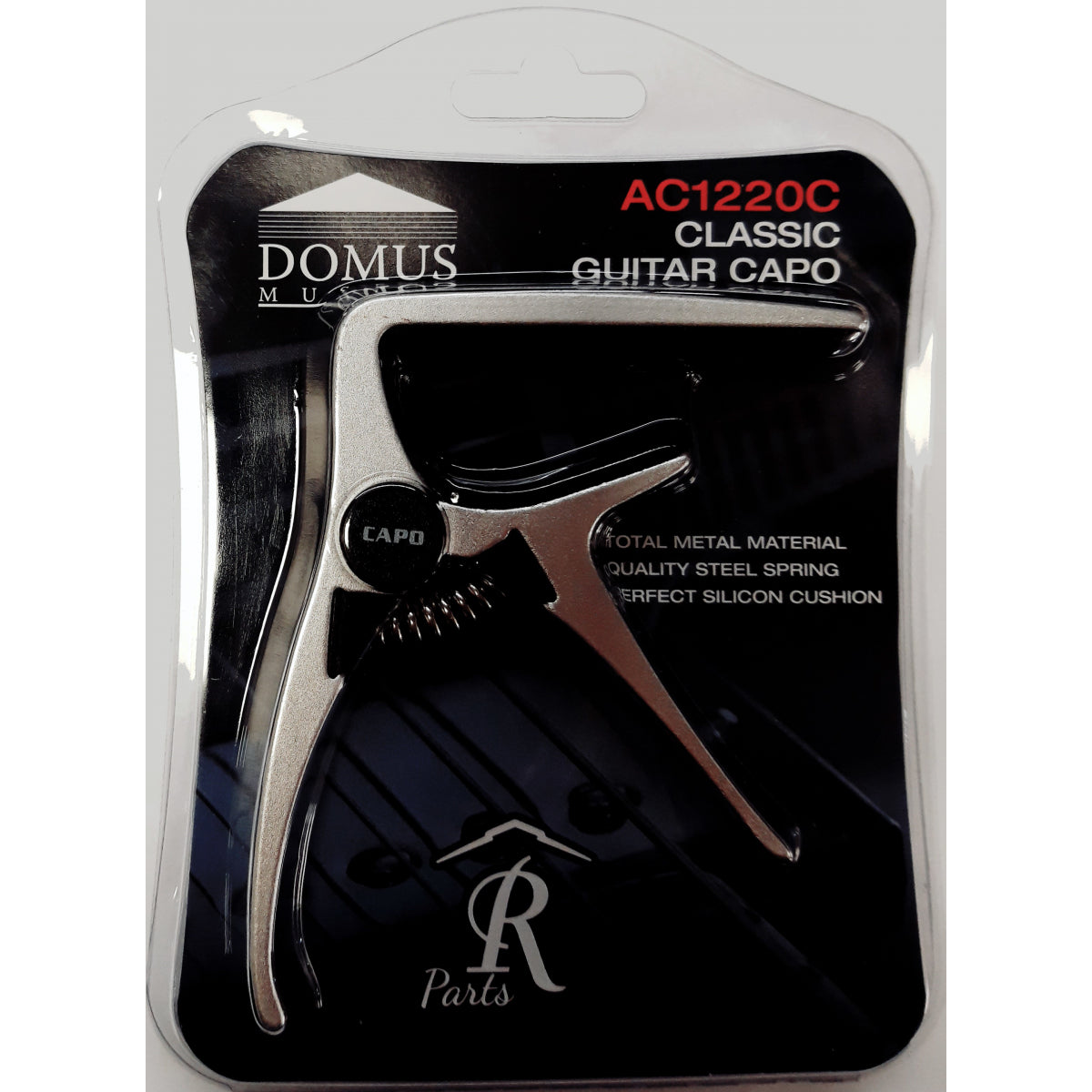DOMUS AC1220CA Capotasto per chitarra classica Silver
