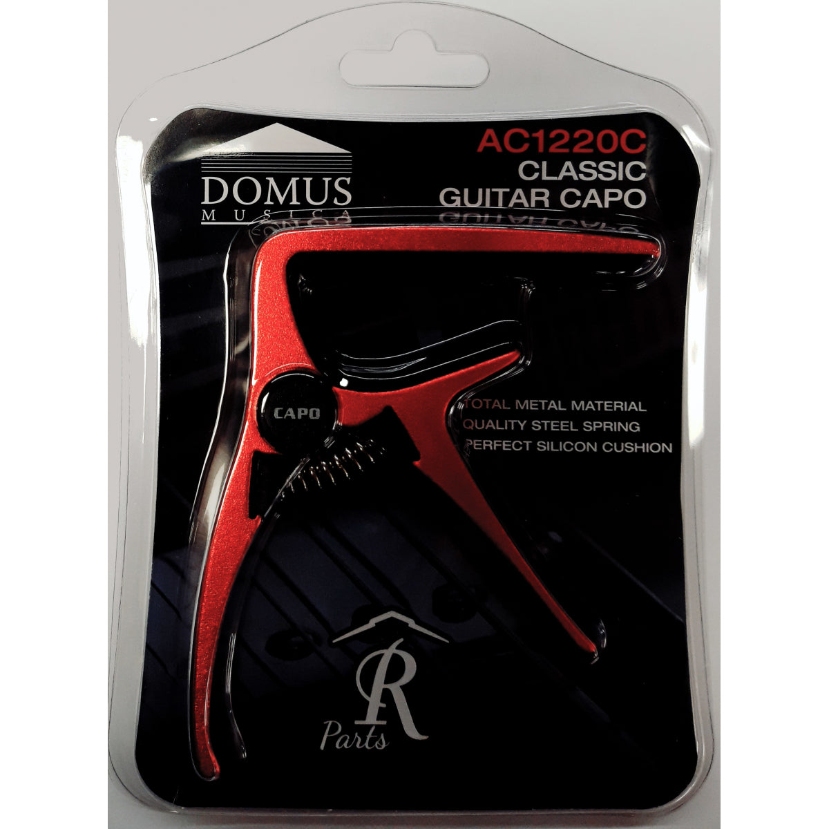 DOMUS AC1220CR Capotasto per chitarra classica Rosso