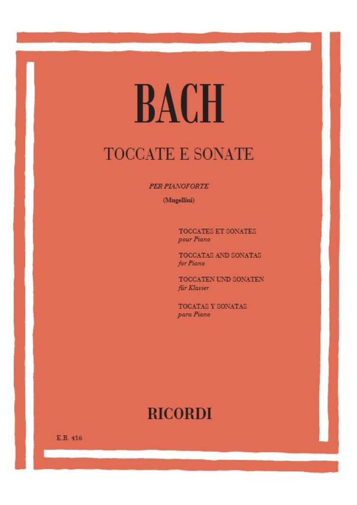 Bach - Toccate E Sonate per pianoforte