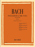 Bach - Invenzioni A 3 Voci - Edizione Senza Note In Calce - Per Pianoforte