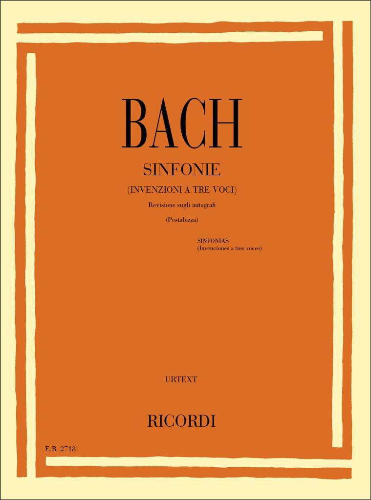 Bach - Sinfonie (Invenzioni A Tre Voci) - Revisione sugli autografi