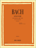 Bach - Sinfonie (Invenzioni A Tre Voci) - Revisione sugli autografi
