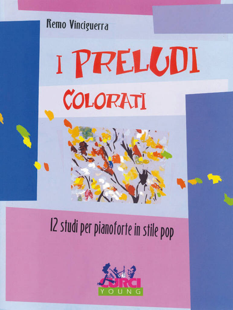Vinciguerra - Preludi Colorati 12 Studi In Stile Pop