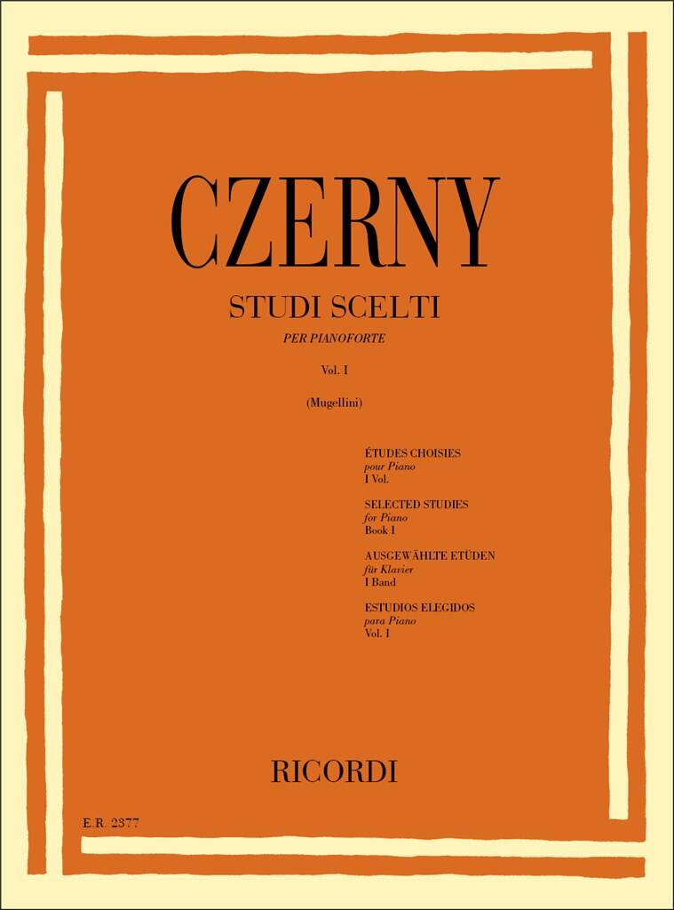 Czerny - Studi Scelti Volume I
