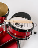 Batteria Acustica Junior 3 pezzi per bambini - Rossa