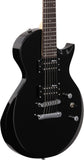 ESP LTD EC10 Black chitarra elettrica nera con borsa