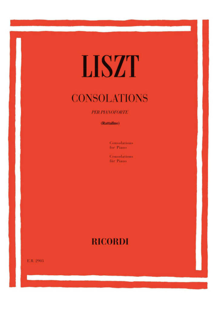 Liszt - 6 Consolations per pianoforte