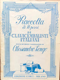LONGO - RACCOLTA 18 PEZZI DI CLAVICEMBALISTI ITALIANI - CURCI 1965