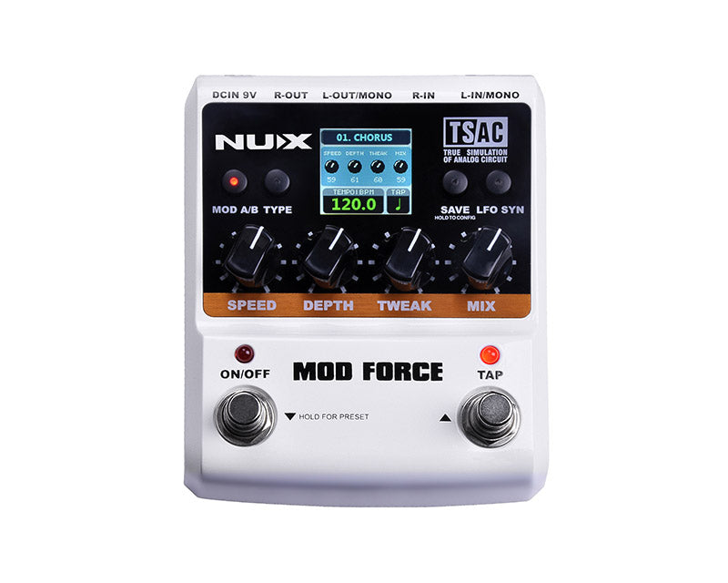 NUX Mod Force Multi Modulation Effect ( usato )