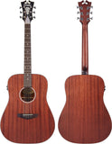D'ANGELICO Premier Lexington LS Mahogany Satin Chitarra Acustica Elettrificata