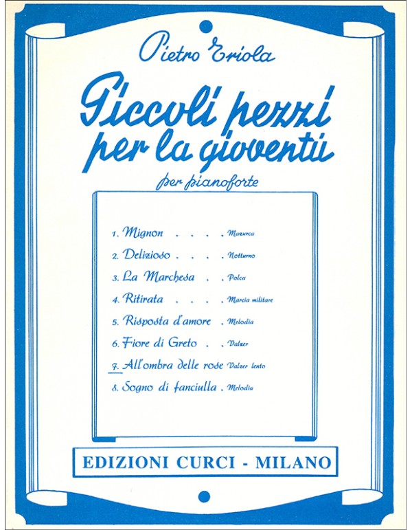 Pietro Triola Piccoli Pezzi per la giovent&ugrave;