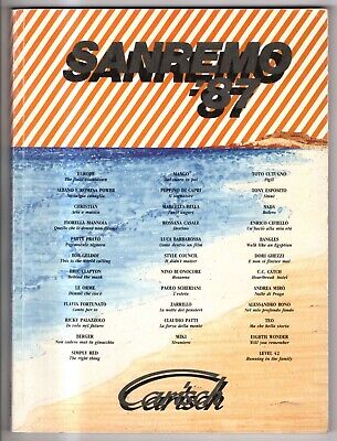 Sanremo '87 Carisch