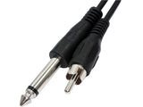 RockCable Jack mino 6,3 - rca 1,5mt