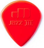 Dunlop 47 Plektren NYLON JAZZ III red 1.38 mm
