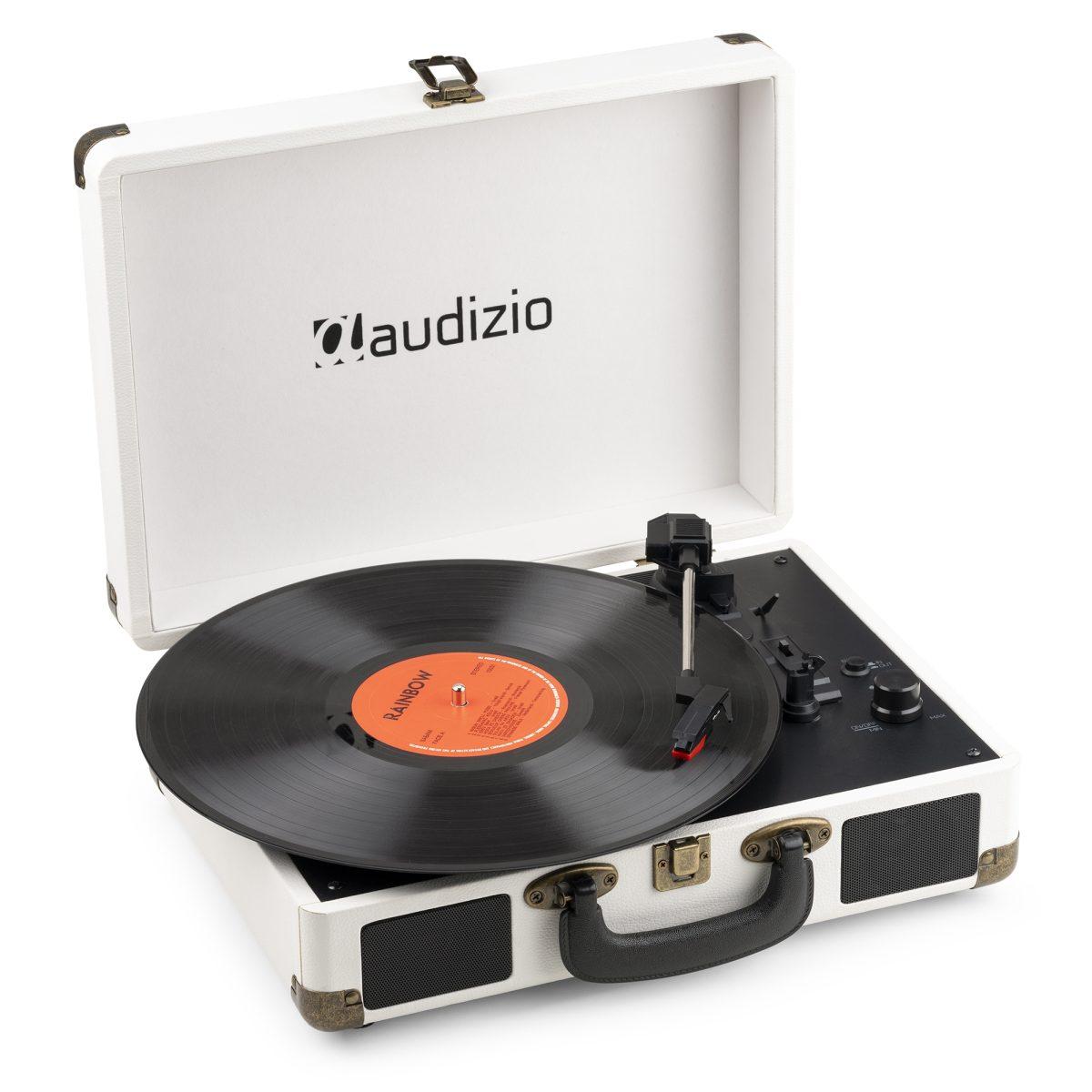 AUDIZIO RP116CR Record Player Briefcase with BT In/Out Giradischi