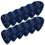 FENDER Premium Celluloid 351 Shape Picks Medium Blue Moto - Set da 12