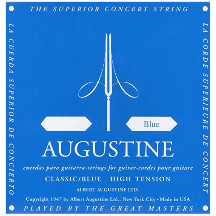 AUGUSTINE Classic Blue Corda Singola classica nylon G-3rd