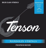 TENSON - Set di corde per mandolino, in bronzo fosforo, estremit&agrave; ad anello, spessore 010 -.034