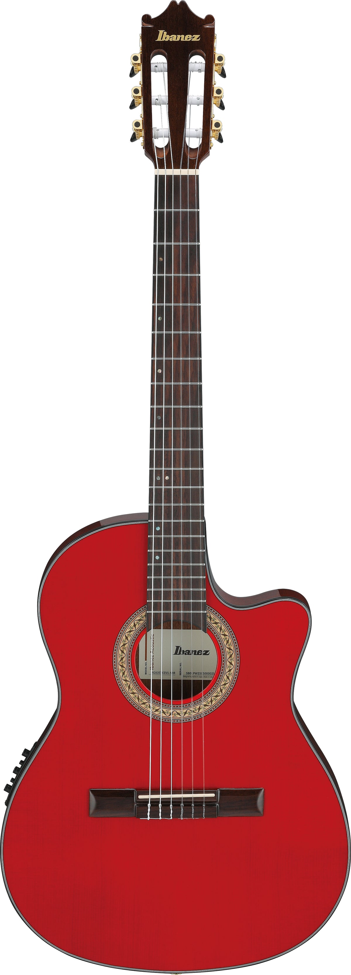 IBANEZ GA35TCE SRR Sapphire Red High Gloss Chitarra Classica