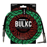 PROEL BULK120CLU3GN Cavo per strumenti 3mt Verde e Nero