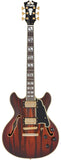 B-STOCK D'angelico Deluxe Mini DC Satin Brown Burst Chitarra Semiacustica