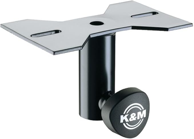 B-STOCK K&amp;M 195/8 Black Morsetto per Baffle