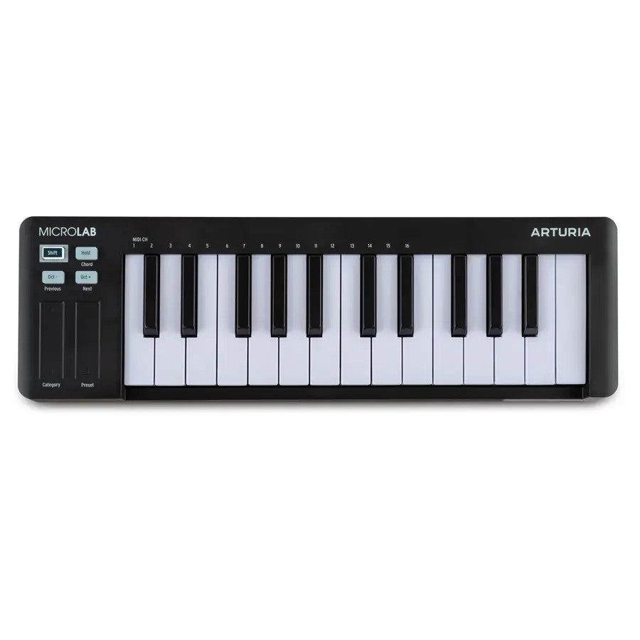 ARTURIA MicroLab MK3 Black Controller MIDI 25 Tasti