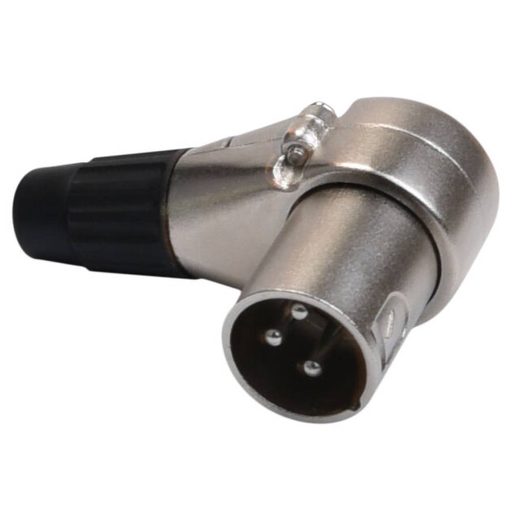 PROEL XLR3MRX Presa volante XLR maschio 3 poli angolare 90°
