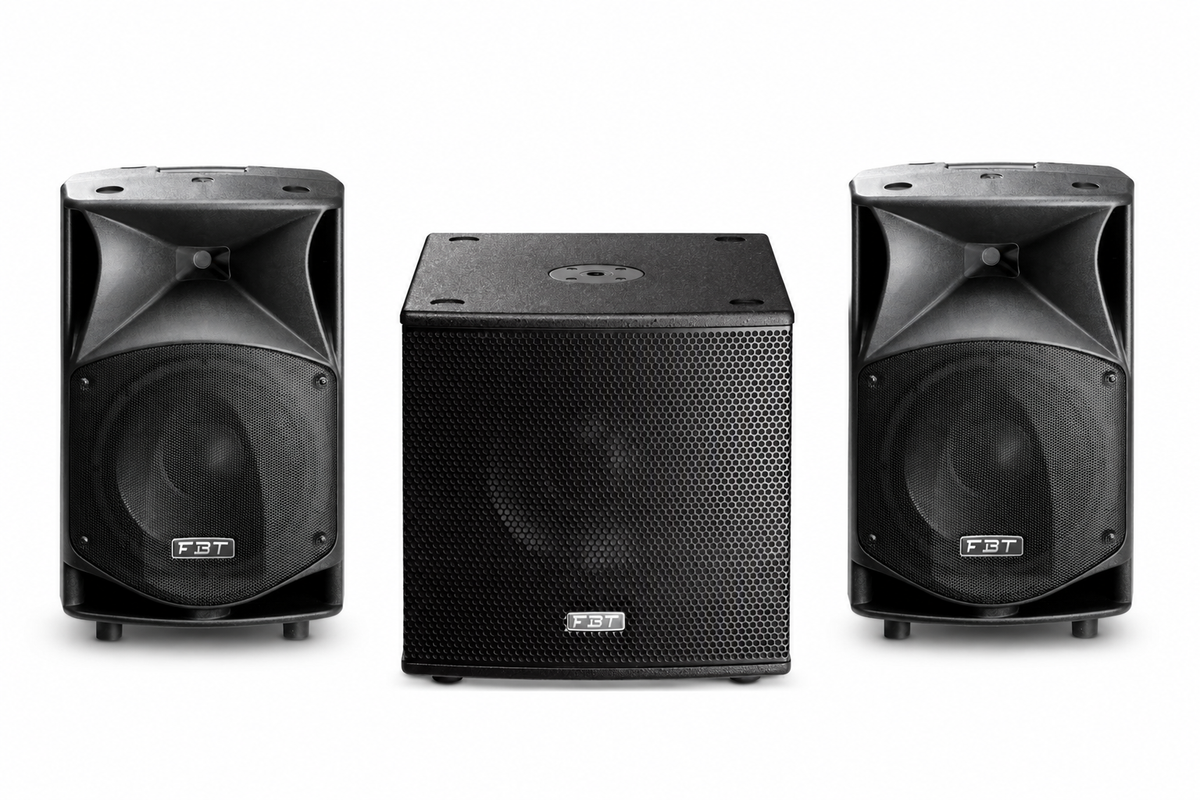 FBT JMaxx 110A Coppia Casse  1800W + FBT Subline 112SA