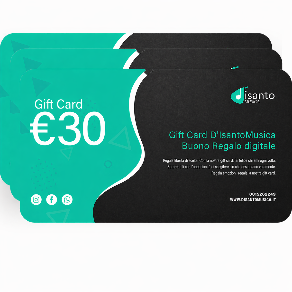Gift Card DisantoMusica - Buono Regalo Digitale