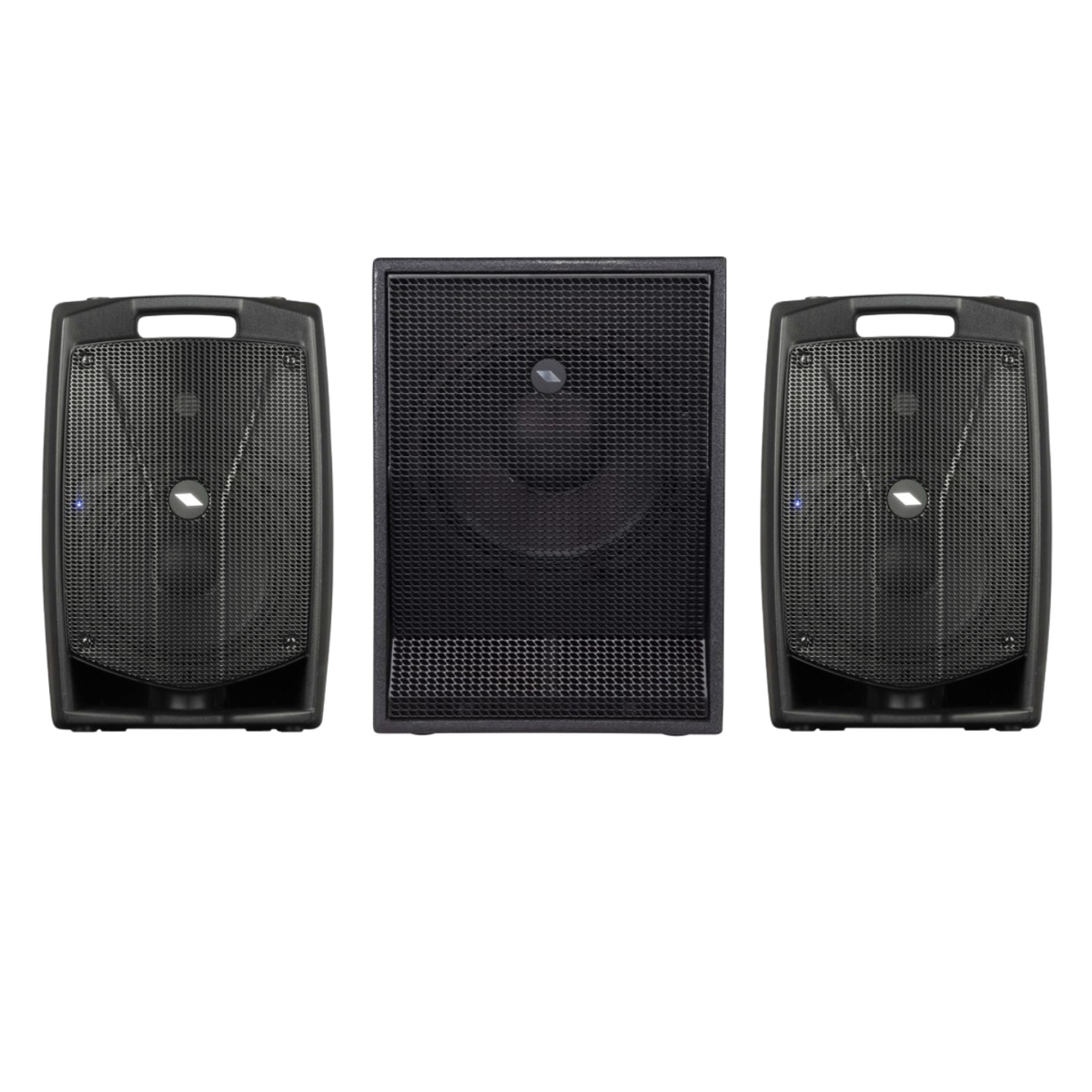 PROEL V10PRO Coppia Casse Attive 1200W + Proel S15A Subwoofer