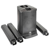 PROEL SESSION1X FREE Sistema a Colonna Portatile Attivo con Mixer e Bluetooth