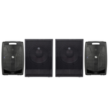 Proel V8Pro Coppia Casse attive 1200W + Proel S12A Subwoofer